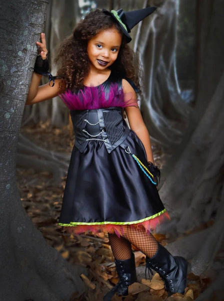 girls witch costume