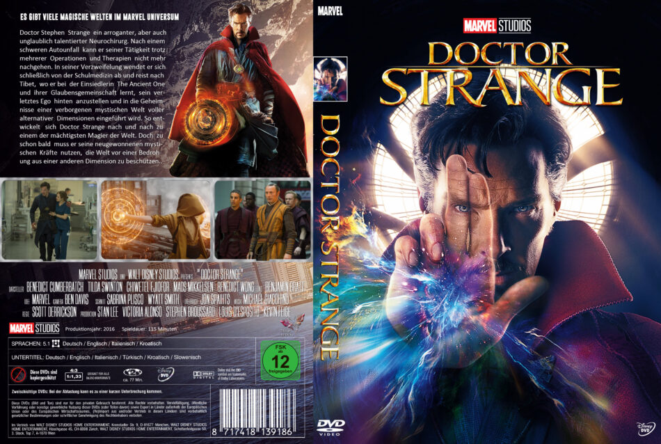 doctor strange cover dvd
