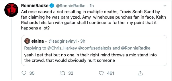 ronnie radke controversy