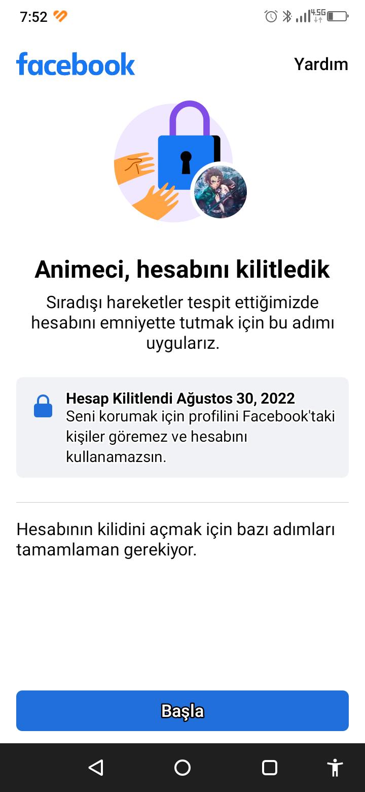 facebook şikayet kasma