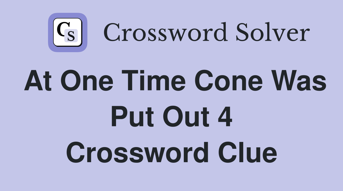 conk out crossword clue