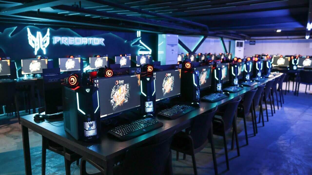 cyber cafes