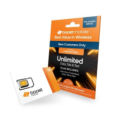 boost mobile sim plans