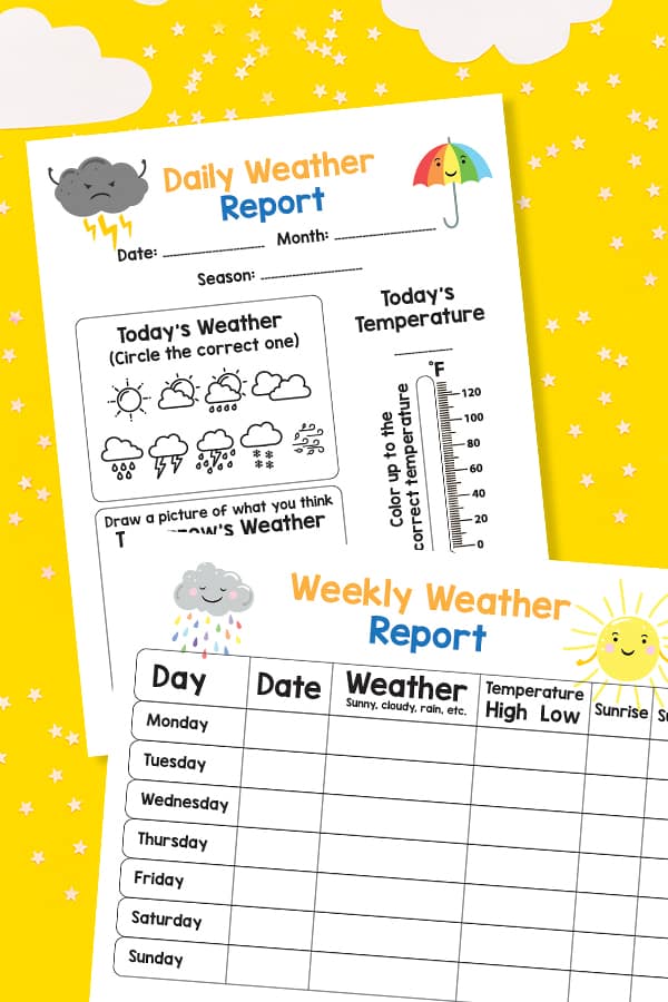 weekly weather report