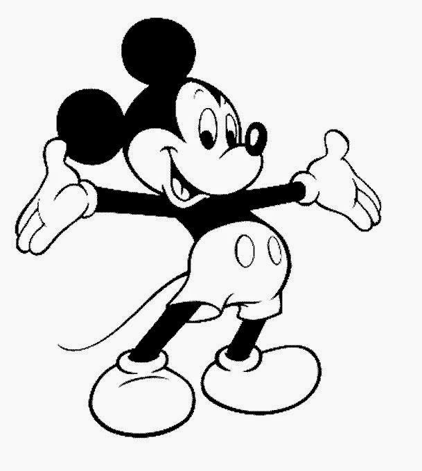 dibujos de mickey mouse para colorear