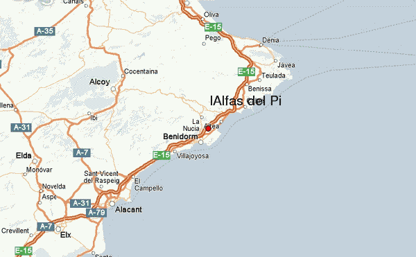 weather in lalfàs del pi 10 days