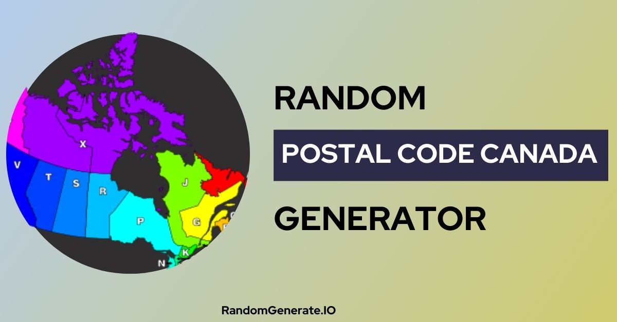 canada random zip code