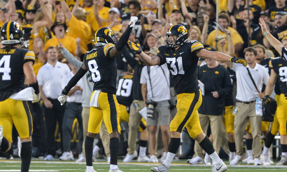 university of iowa football stats