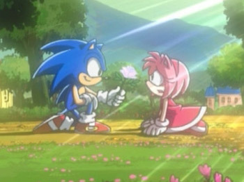 sonic x and amy