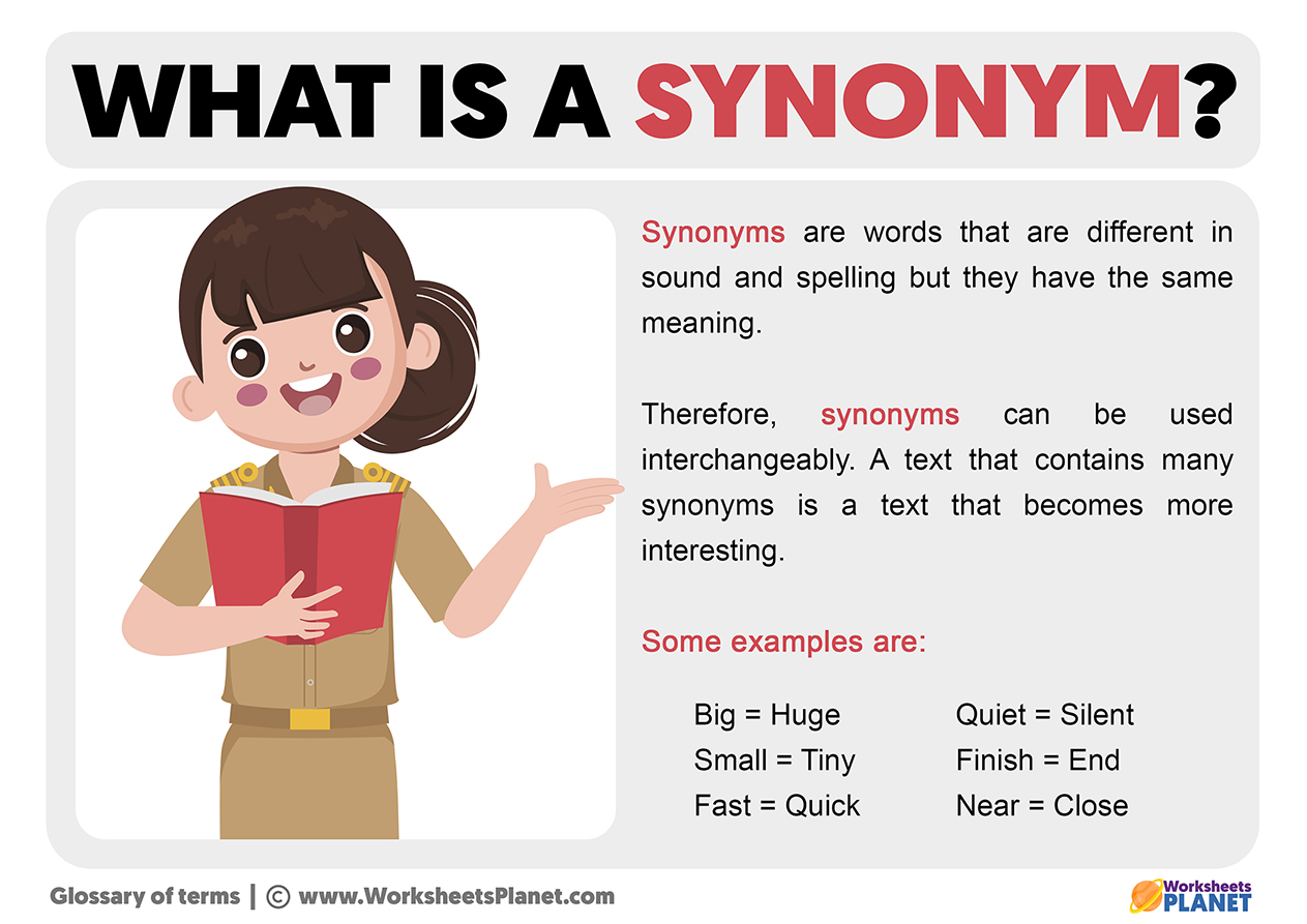 definition synonym