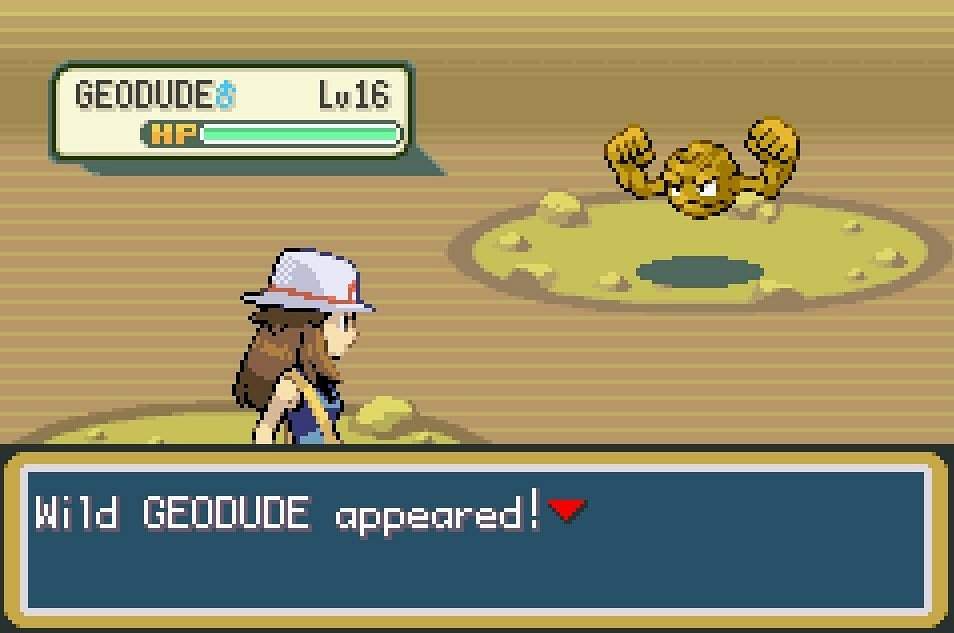 pokemon emerald geodude