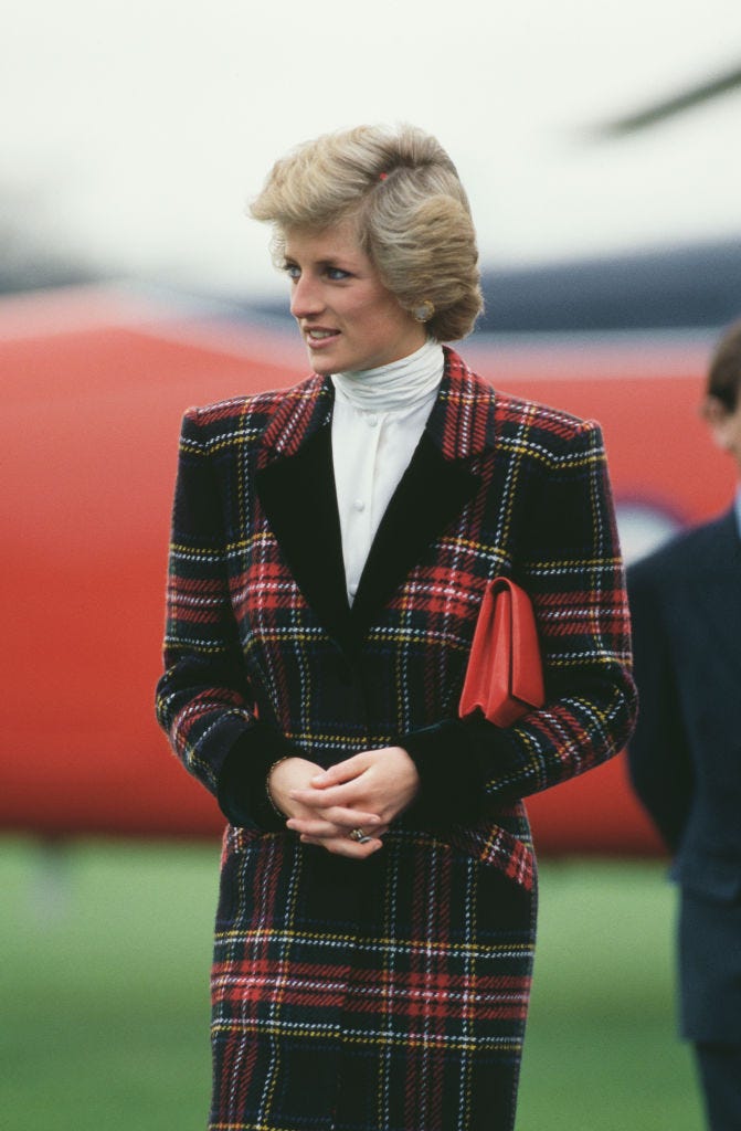 princess diana tartan