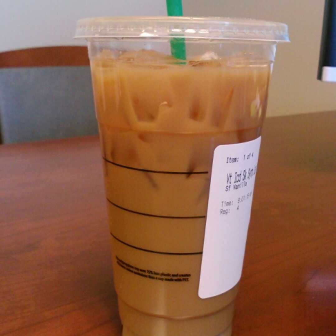 venti vanilla latte calories