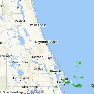 weather radar south daytona