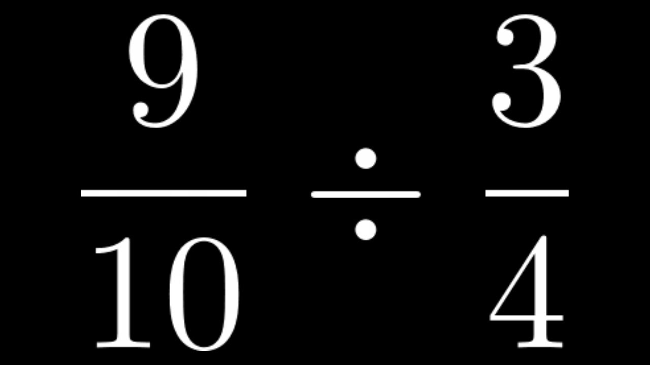 9 divided by 3/5