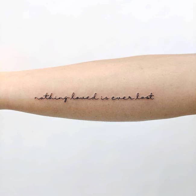 inspirational tattoo phrases