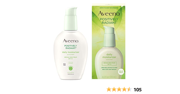 aveeno face cream spf 15