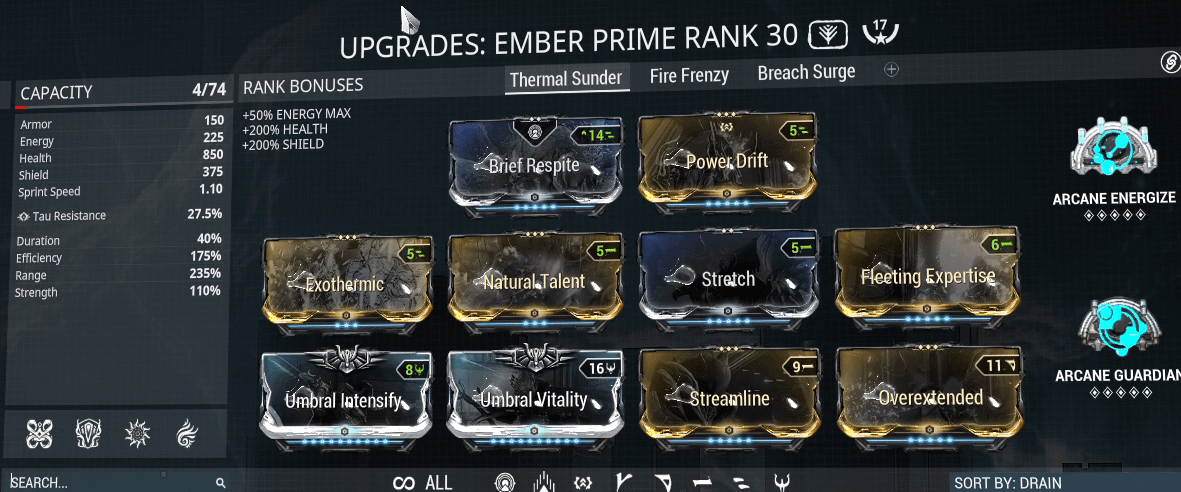 thermal sunder warframe