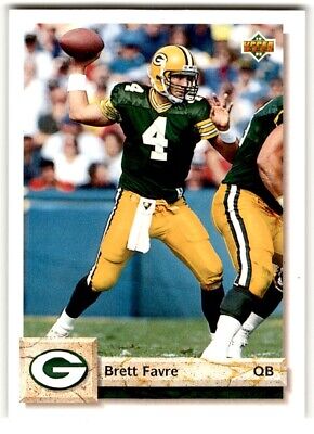 upper deck brett favre