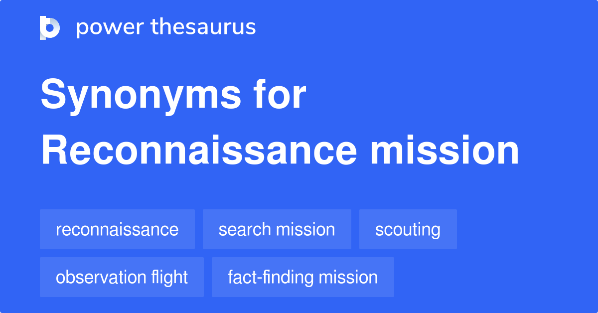 mission synonym