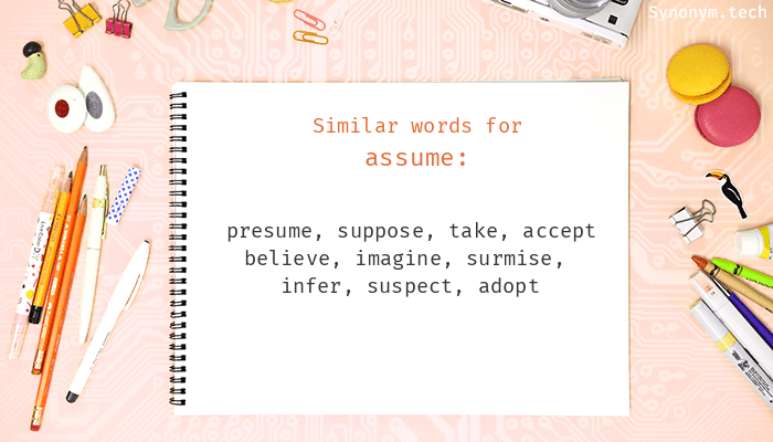 synonym assume