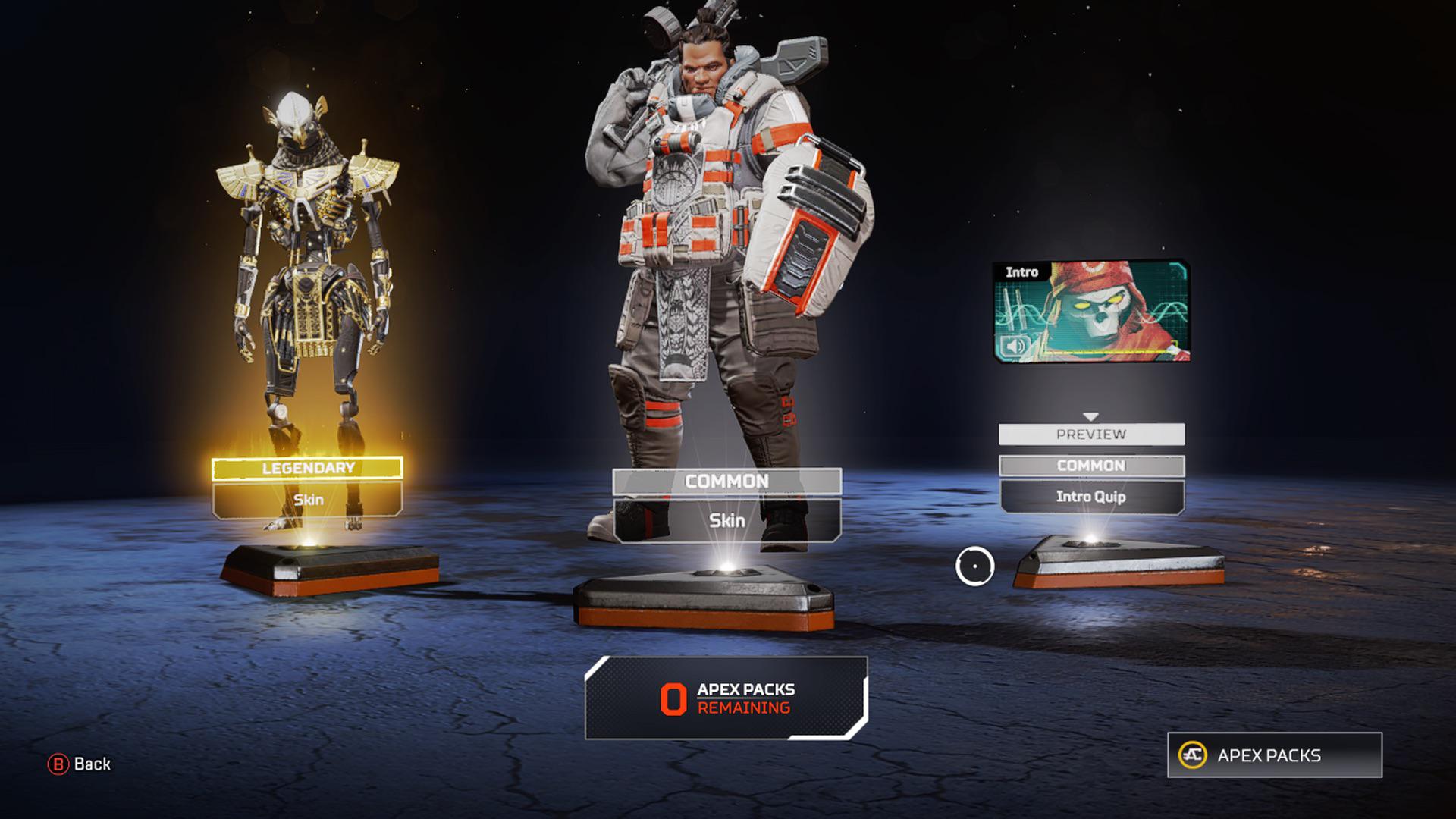 apex legends legendary