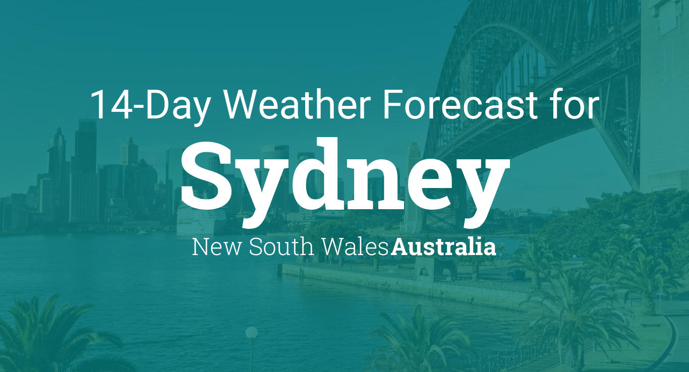 weather sydney long range forecast 14 days