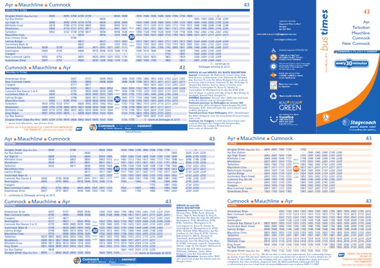 ayr to glasgow bus timetable