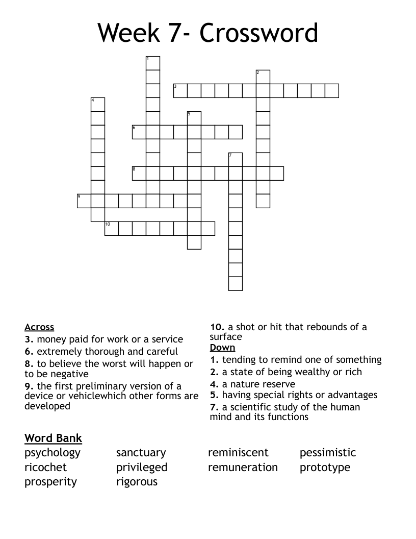 pessimistic crossword clue