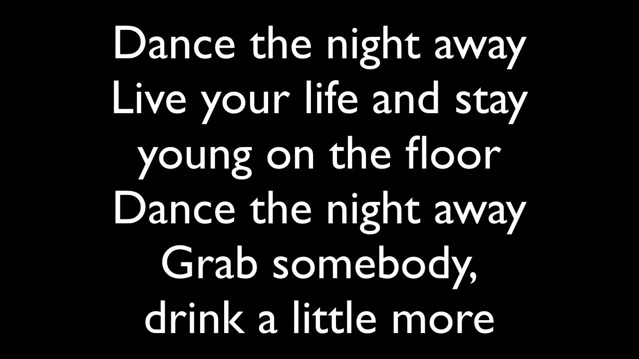 jennifer lopez dance the night away lyrics