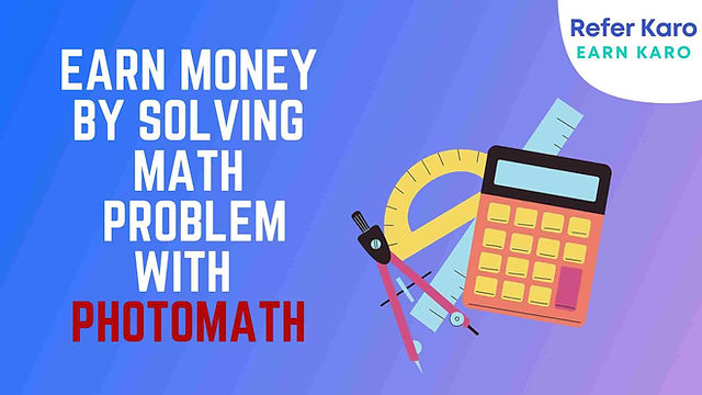 earn money by solving maths problems online in india