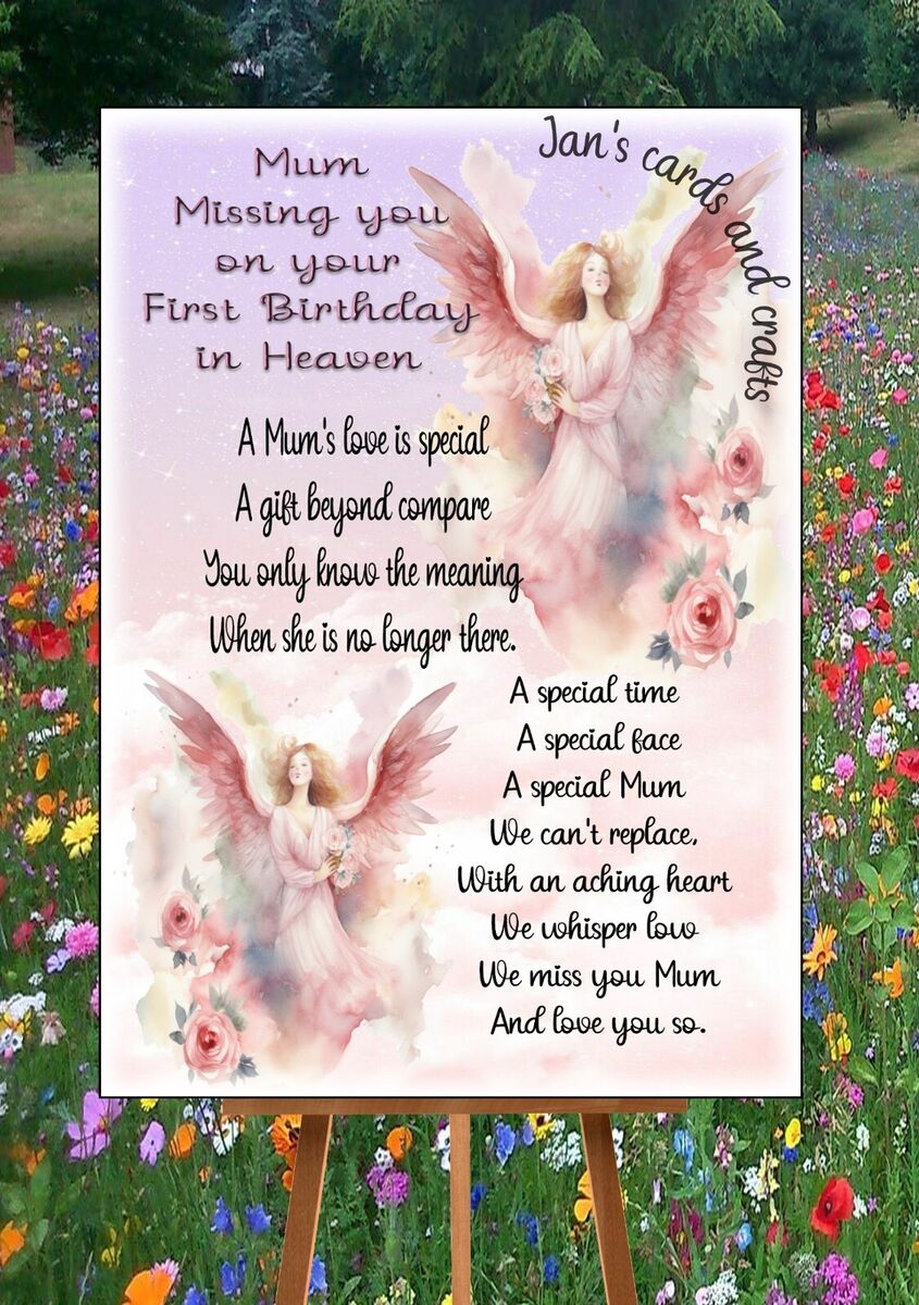 missing mum in heaven