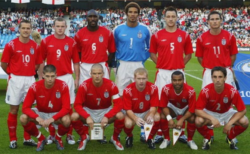 england football squad 2004