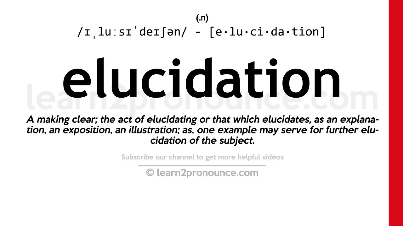 elucidatin