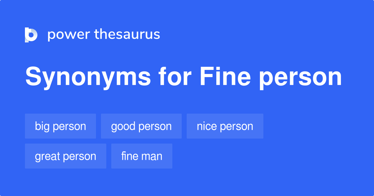 synonyms to fine