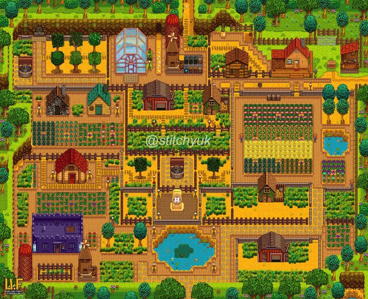 stardew valley farm design