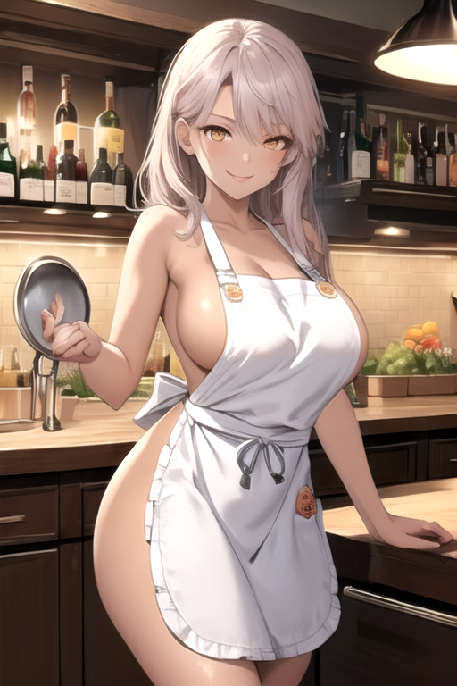 naked apron