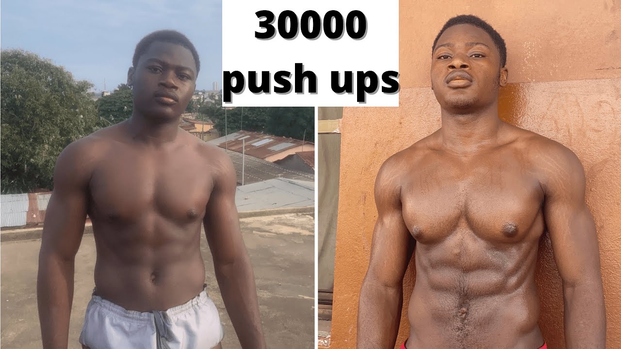 1000 pushups a day results
