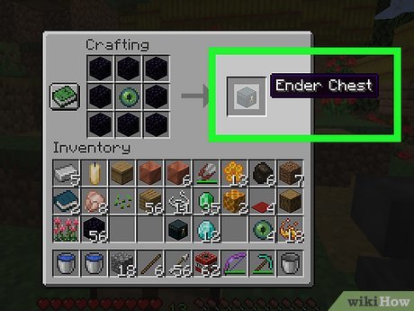 how do you make an ender chest