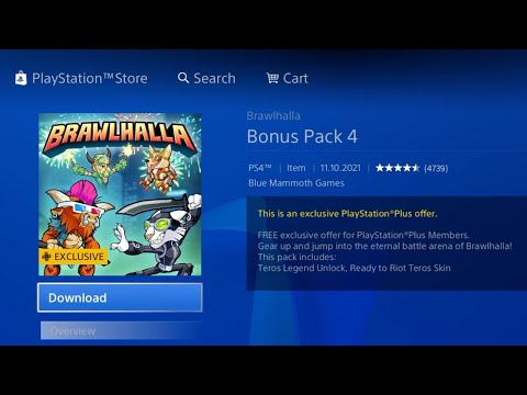 how to download brawlhalla on ps4