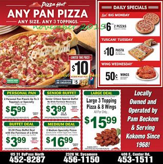 pizza hut print coupons