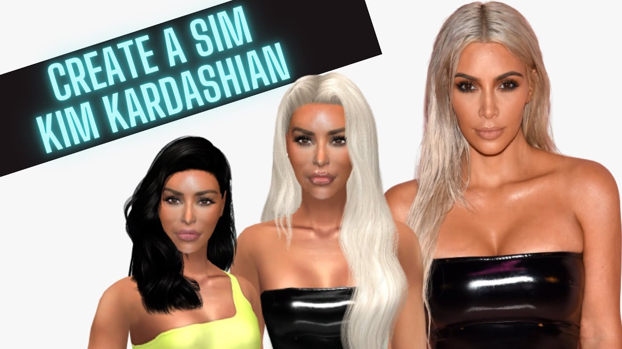 sims 4 kim kardashian