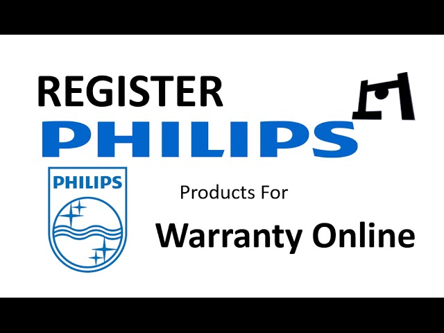 philips product registration