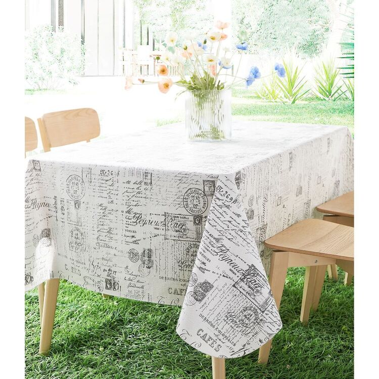 table cloth gray