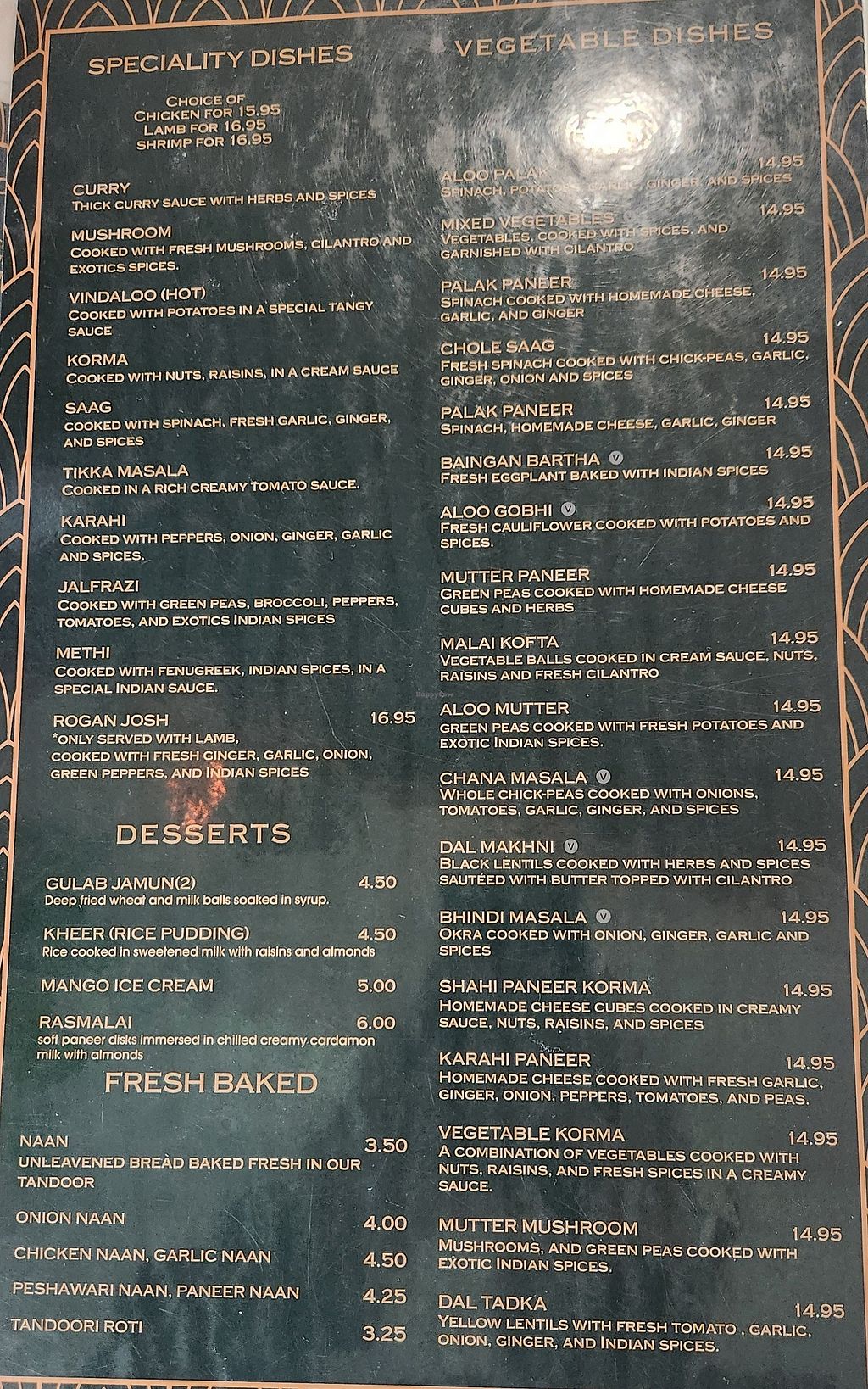 indian bistro topeka menu