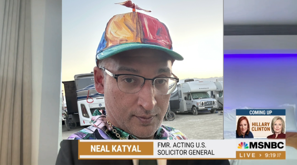 how much does msnbc pay neal katyal