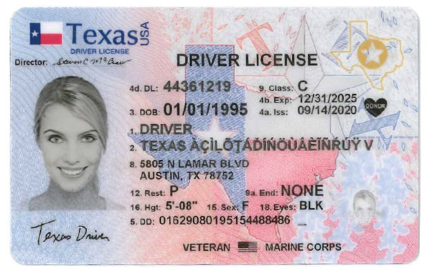 what is restriction b on a texas drivers license