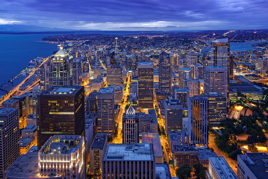 columbia tower sky view seattle