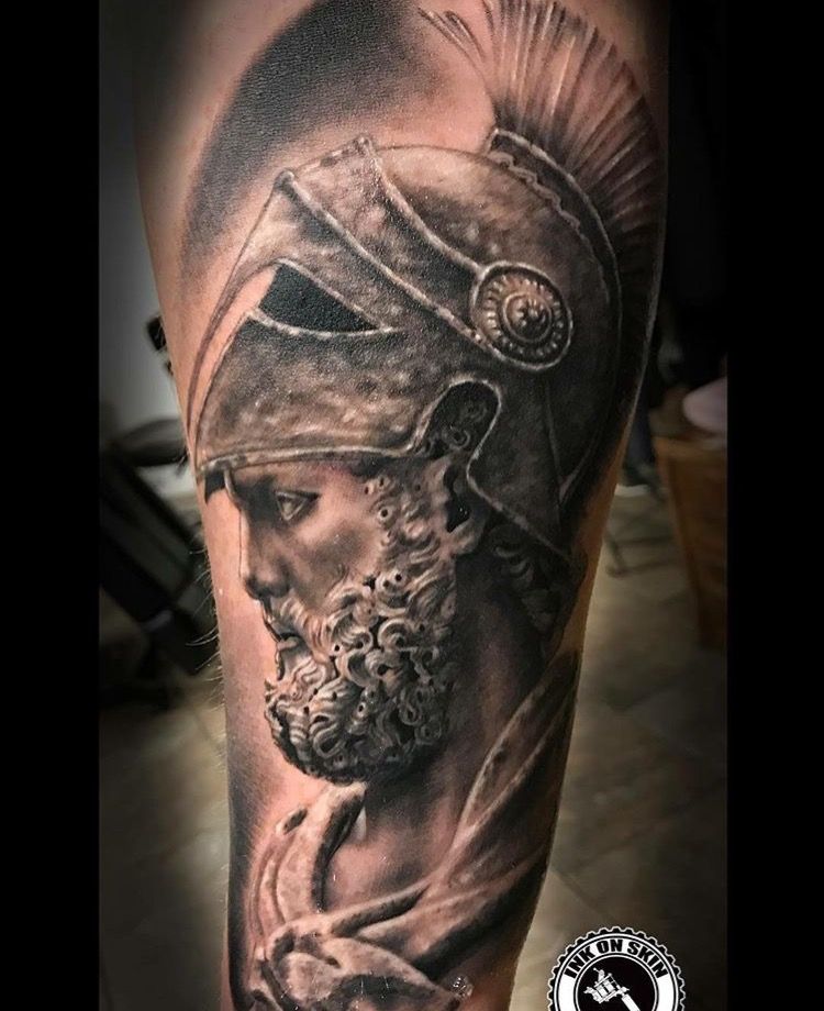 ares god tattoo