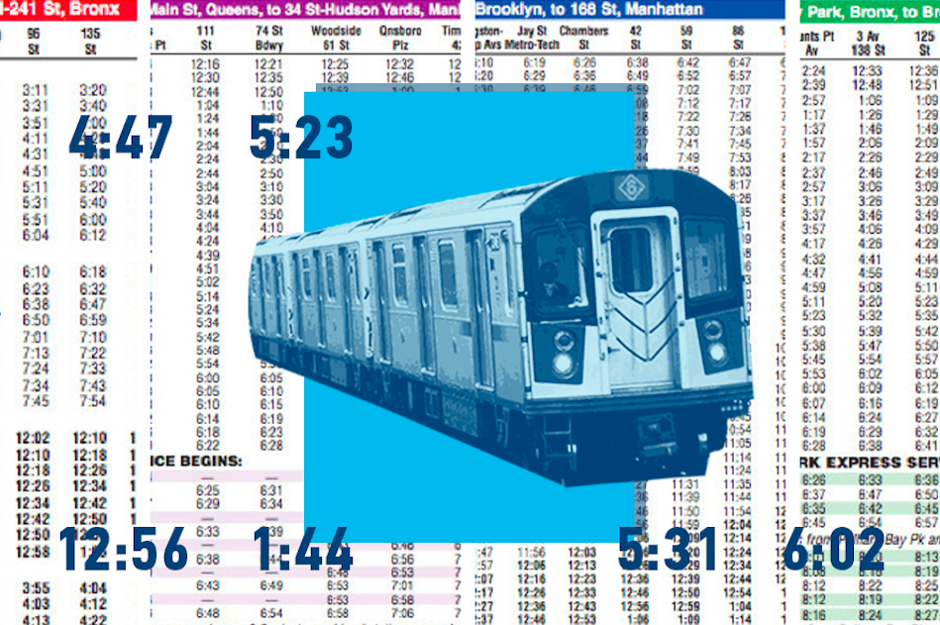 mta schedule